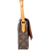 Louis Vuitton Canvas Monogram Saint Cloud MM Crossbody Bag