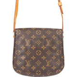 Louis Vuitton Canvas Monogram Saint Cloud MM Crossbody Bag