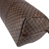 Louis Vuitton Damier Ebene Monogram Keepall 55 Bandouliere