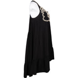 Fendi Black Silk Pearl Dress (IT38 / FR34)