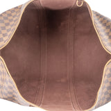 Louis Vuitton Damier Ebene Monogram Keepall 55 Bandouliere