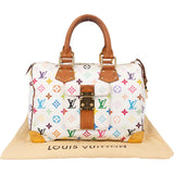 Louis Vuitton Murakami Multicolor Speedy 30 Handbag