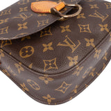 Louis Vuitton Canvas Monogram Saint Cloud MM Crossbody Bag