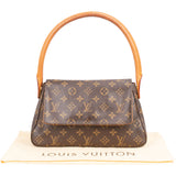 Louis Vuitton Canvas Monogram Looping PM Handbag