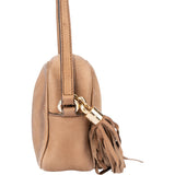 Gucci Suede GG Soho Crossbody Bag
