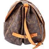 Louis Vuitton Canvas Monogram Saumur 35 Crossbody Bag