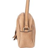 Gucci Suede GG Soho Crossbody Bag