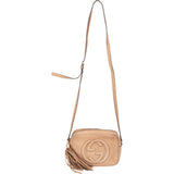 Gucci Suede GG Soho Crossbody Bag