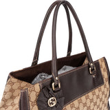 Gucci GG Monogram Flower Handbag