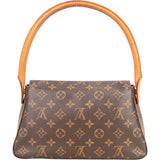 Louis Vuitton Canvas Monogram Looping PM Handbag