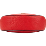 Chloé Rouge Leather Drew Crossbody Bag