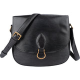 Louis Vuitton Noir Epi Leather Saint Cloud GM Crossbody Bag