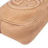 Gucci Suede GG Soho Crossbody Bag
