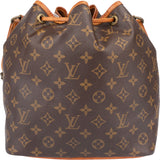 Louis Vuitton Canvas Monogram Sac Noe Petit Shoulder Bag