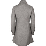 Burberry Grey Wool Coat (38)