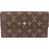 Louis Vuitton Canvas Monogram Sarah Wallet