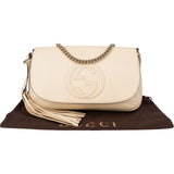 Gucci Leather Soho GG Crossbody Bag
