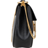 Chloé Bicolor Leather Drew Crossbody Bag