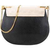 Chloé Bicolor Leather Drew Crossbody Bag