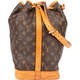 Louis Vuitton Canvas Monogram Sac Noe Grande Shoulder Bag
