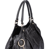 Gucci Black Leather Sukey Handbag