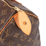Louis Vuitton Canvas Monogram Speedy 30 Handbag