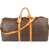Louis Vuitton Canvas Monogram Keepall 60 Bandouliere