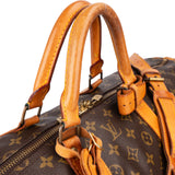 Louis Vuitton Canvas Monogram Keepall 60 Bandouliere