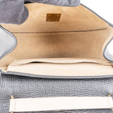 Chloé Bicolor Leather Drew Crossbody Bag