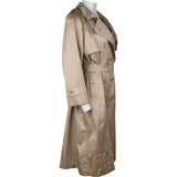 Burberrys Shiny Cotton Trenchcoat (D36 / S)