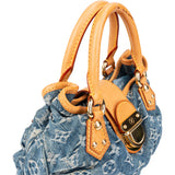 Louis Vuitton Denim Monogram Pleaty Handbag