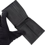 Prada Black Nylon Triangle Wallet