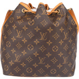 Louis Vuitton Canvas Monogram Sac Noe Petit Shoulder Bag