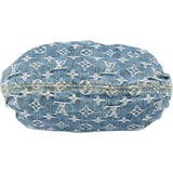 Louis Vuitton Denim Monogram Pleaty Handbag