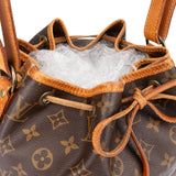 Louis Vuitton Canvas Monogram Sac Noe Petit Shoulder Bag
