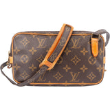 Louis Vuitton Canvas Monogram Marly Crossbody Bag