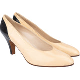 Chanel Bicolor Leather Heels (36 / 36,5)