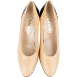 Chanel Bicolor Leather Heels (36 / 36,5)