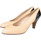 Chanel Bicolor Leather Heels (36 / 36,5)