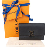 Louis Vuitton Taurillon Leather Compact Capucines Wallet