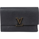 Louis Vuitton Taurillon Leather Compact Capucines Wallet