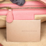 Bottega Veneta Limited Chain Pink Intrecciato Leather Belly Hobo Bag