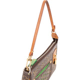 Louis Vuitton Limited Perforated Canvas Monogram Pochette Accessoire Handbag