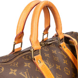 Louis Vuitton Canvas Monogram Keepall 50 Bandouliere