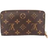 Louis Vuitton Canvas Monogram Zippy Wallet