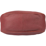 Prada Red Leather Calfskin Sacca Shoulder Bag