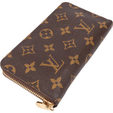 Louis Vuitton Canvas Monogram Zippy Wallet