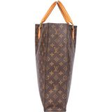 Louis Vuitton Canvas Monogram Sac Plat Handbag