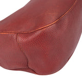 Prada Red Leather Calfskin Sacca Shoulder Bag
