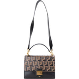Fendi FF Monogram Kan U Liberty Handbag